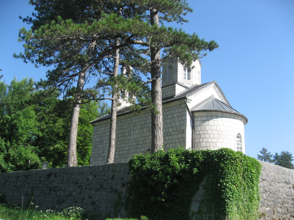 small first church in Cetinje