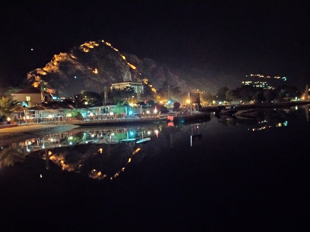 Kotor Old town by night